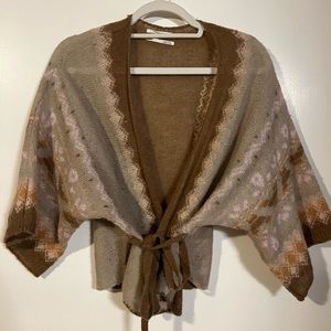 Anthropologie Cardi Wrap